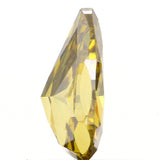 Natural Loose Diamond Pear Green Color SI1 Clarity 6.75 MM 0.67 Ct KDL6469