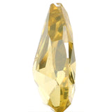 Natural Loose Diamond Pear Greenish Yellow Color SI1 Clarity 6.70 MM 0.59 Ct KDL6470
