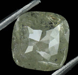 Natural Loose Diamond Cushion Grey Color I1 Clarity 6.40 MM 1.44 Ct KDL6437