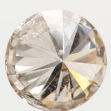 0.426 Ct Natural Loose Diamond, Brown Diamond, Round Diamond, Round Brilliant Cut Diamond, Sparkling Diamond, Rustic Diamond L5254