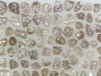 Natural Loose Diamond Rough Bead Pink Color I3 Clarity 1.00 to 100.00 Ct Q87