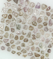 Natural Loose Diamond Rough Bead Pink Color I3 Clarity 1.00 to 100.00 Ct Q87
