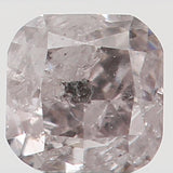 Natural Loose Diamond Cushion Light Pink Color I2 Clarity 2.70 MM 0.14 Ct L5514