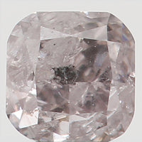 Natural Loose Diamond Cushion Light Pink Color I2 Clarity 2.70 MM 0.14 Ct L5514