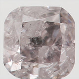 Natural Loose Diamond Cushion Light Pink Color I2 Clarity 2.70 MM 0.14 Ct L5514