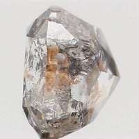 Natural Loose Diamond Cushion Black Gray Salt And Pepper Color I2 Clarity 3.20 MM 0.19 Ct L5614