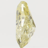 Natural Loose Diamond Pear Yellow Color I2 Clarity 4.40 MM 0.21 Ct L5588