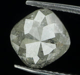 Natural Loose Diamond Cushion Grey Color I3 Clarity 5.80 MM 1.17 Ct KDL6180