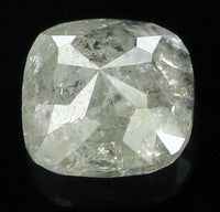 Natural Loose Diamond Cushion Grey Color I3 Clarity 5.80 MM 1.17 Ct KDL6180