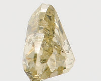 Natural Loose Diamond Heart Yellow Color I1 Clarity 3.50 MM 0.14 Ct KR871