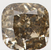 Natural Loose Diamond Cushion Greenish Brown Color I1 Clarity 3.00 MM 0.17 Ct L5662
