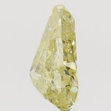 0.19 CT Natural Loose Diamond, Pear Diamond, Yellow Diamond, Rustic Diamond, Pear Cut Diamond, Fancy Color Diamond KR892