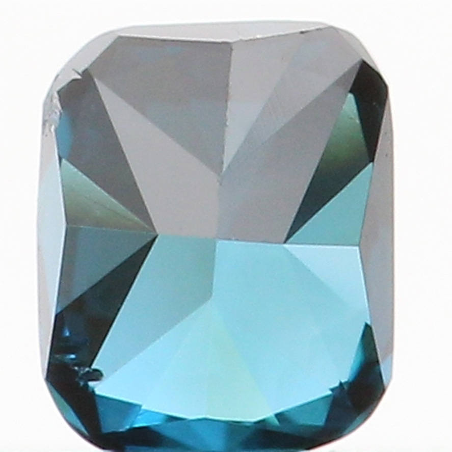 Natural Loose Diamond Cushion Blue Color SI1 Clarity 3.00 MM 0.12 Ct KR903