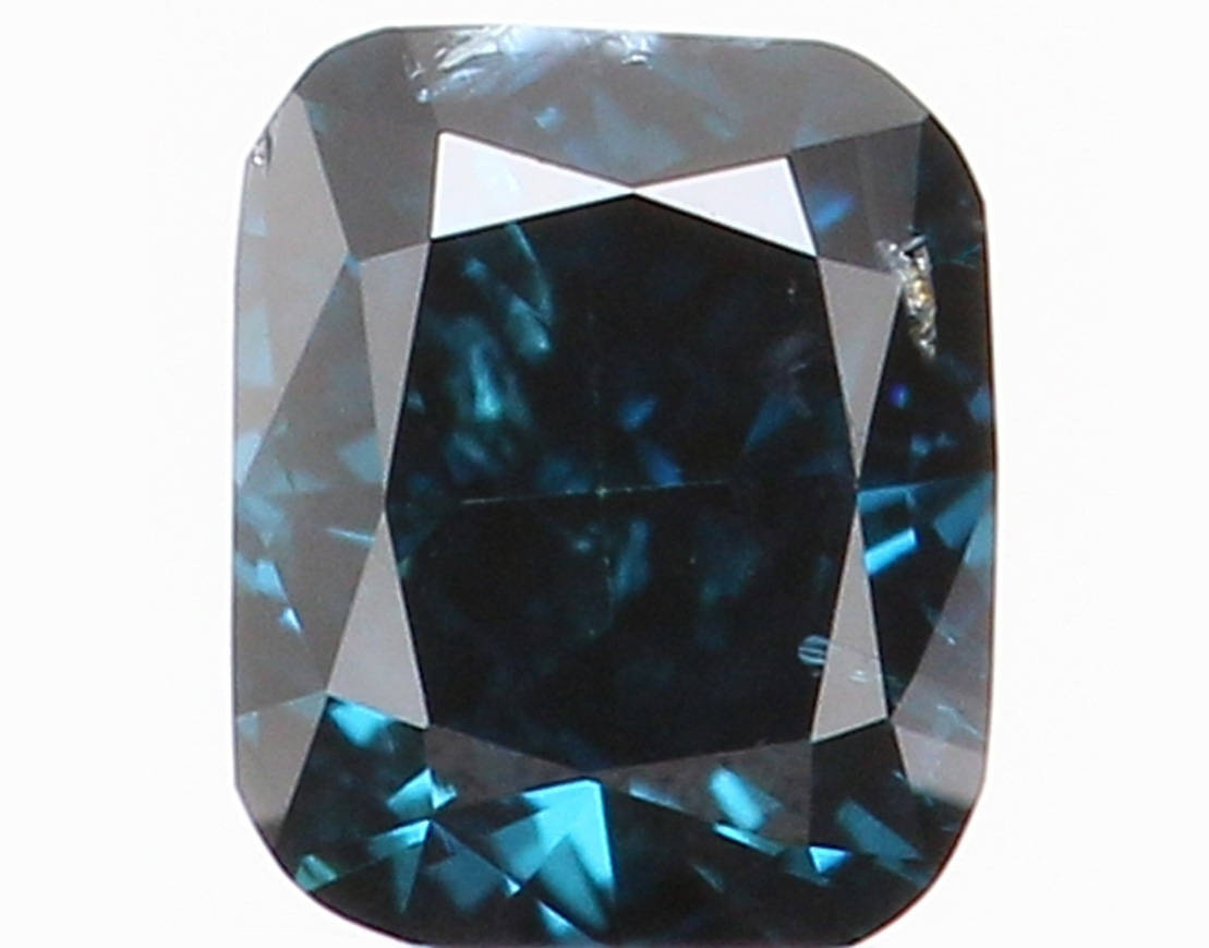 Natural Loose Diamond Cushion Blue Color SI1 Clarity 3.00 MM 0.12 Ct KR903