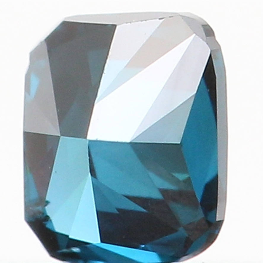 Natural Loose Diamond Cushion Blue Color SI1 Clarity 3.00 MM 0.12 Ct KR903