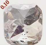Natural Loose Diamond Cushion Brown Color I1 Clarity 2.60 MM 0.10 Ct L5707