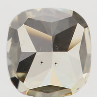 Natural Loose Diamond Cushion Brownish Yellow Color SI2 Clarity 4.90 MM 0.71 Ct KDL5778