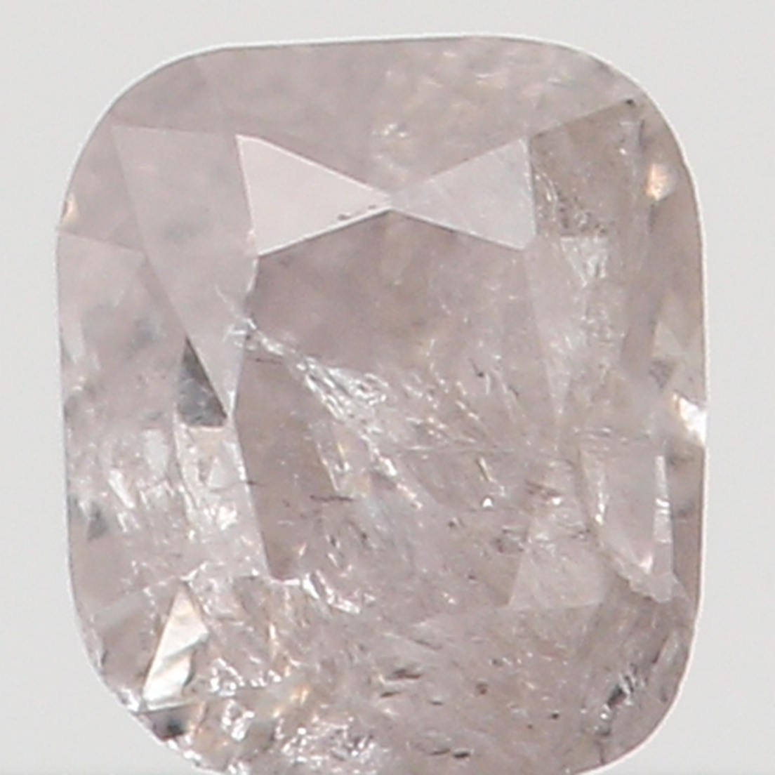 Natural Loose Diamond Cushion Brown Grey Color I3 Clarity 2.80 MM 0.12 Ct KR933