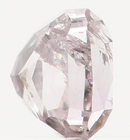 Natural Loose Diamond Cushion Light Brown Pink Color I2 Clarity 2.80 MM 0.16 Ct KR965