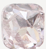 Natural Loose Diamond Cushion Light Brown Pink Color I2 Clarity 2.80 MM 0.16 Ct KR965