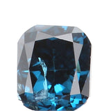 Natural Loose Diamond Cushion Blue Color SI2 Clarity 3.00 MM 0.13 Ct KR963