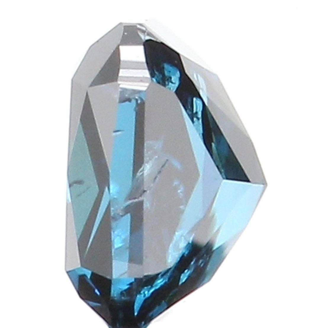 Natural Loose Diamond Cushion Blue Color SI2 Clarity 3.00 MM 0.13 Ct KR963