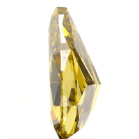 Natural Loose Diamond Pear Green Color SI1 Clarity 6.75 MM 0.67 Ct KDL6469