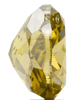 Natural Loose Diamond Oval Yellow Greenish Color SI2 Clarity 4.50 MM 0.73 Ct KDL6455