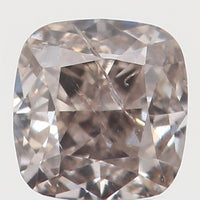Natural Loose Diamond Cushion Brown Color I1 Clarity 3.00 MM 0.17 Ct KR987