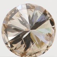 Natural Loose Diamond Round Brown Color I1 Clarity 3.80 MM 0.21 Ct L5939