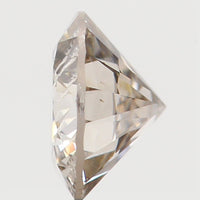 Natural Loose Diamond Round Brown Color I1 Clarity 3.80 MM 0.20 Ct KR151