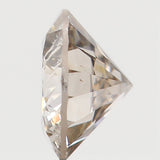 Natural Loose Diamond Round Brown Color I1 Clarity 3.80 MM 0.20 Ct KR151