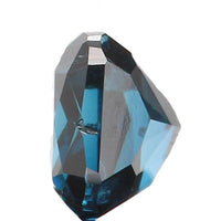 0.14 Ct Natural Loose Diamond, Cushion Diamond, Blue Diamond, Polished Diamond, Brilliant Cut Diamond, Rustic Diamond, Antique Diamond L4396