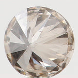 Natural Loose Diamond Round Brown Color I1 Clarity 2.80 MM 0.08 Ct L5885