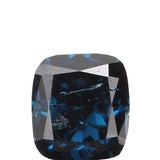 Natural Loose Diamond Cushion Blue Color SI2 Clarity 3.30 MM 0.18 Ct L5899