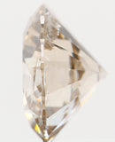 0.426 Ct Natural Loose Diamond, Brown Diamond, Round Diamond, Round Brilliant Cut Diamond, Sparkling Diamond, Rustic Diamond L5254