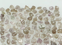 Natural Loose Diamond Rough Bead Pink Color I3 Clarity 1.00 to 100.00 Ct Q87