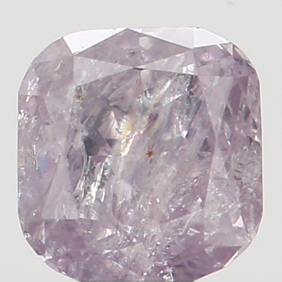 Natural Loose Diamond Cushion Shape Pink Color I2 Clarity 2.90 MM 0.12 Ct KR727