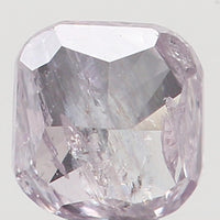 Natural Loose Diamond Cushion Shape Pink Color I2 Clarity 2.90 MM 0.12 Ct KR727