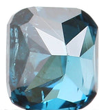 Natural Loose Diamond Cushion Blue Color SI2 Clarity 2.90 MM 0.11 Ct KR821