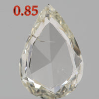 0.85 Ct Natural Loose Diamond Pear J Color I1 Clarity 9.25 MM KDL5487