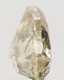 Natural Loose Diamond Heart Yellow Color I1 Clarity 3.80 MM 0.18 Ct L5529