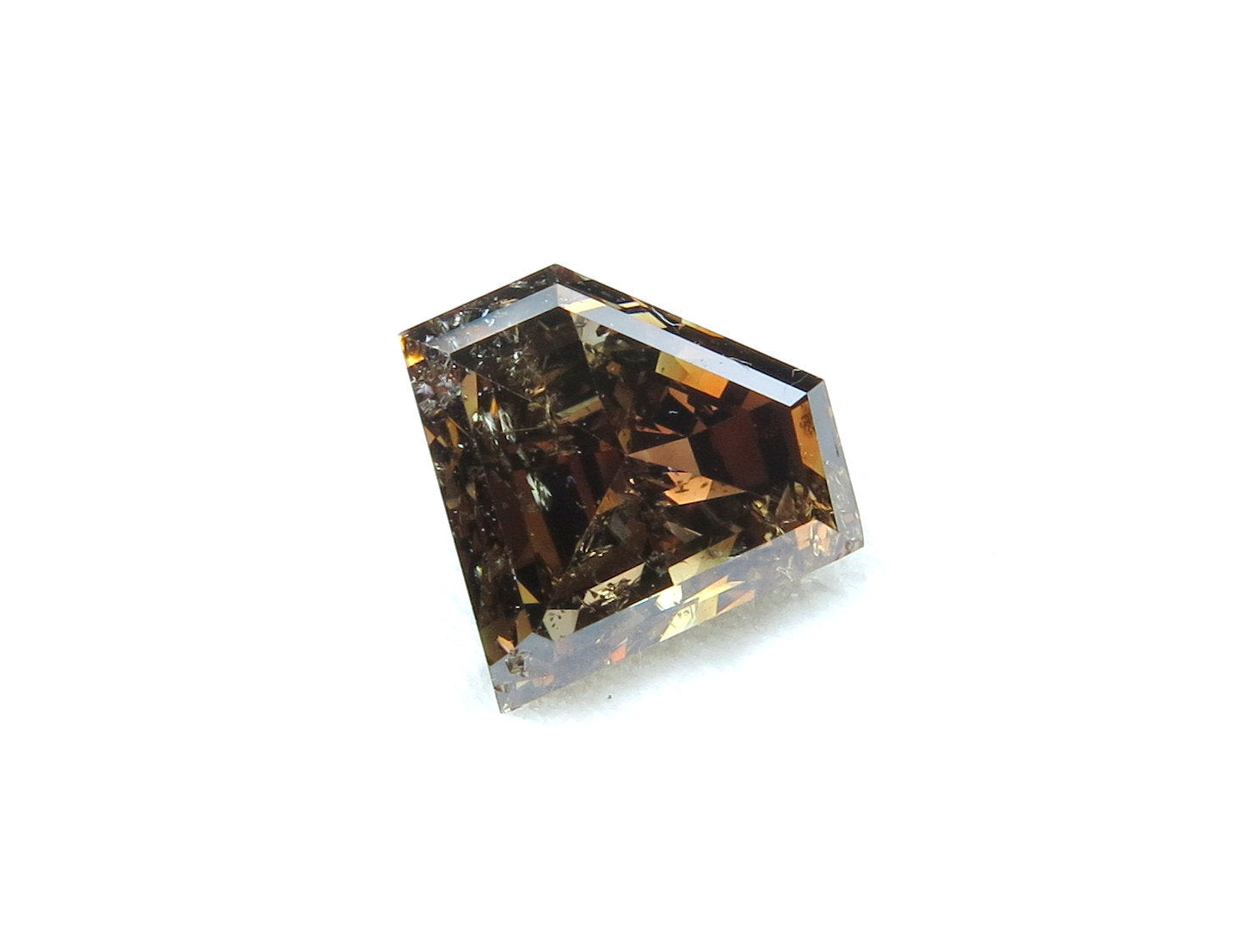 Natural Loose Diamonds Fancy Deep Orange Brown 6.80 MM 1.33 Ct