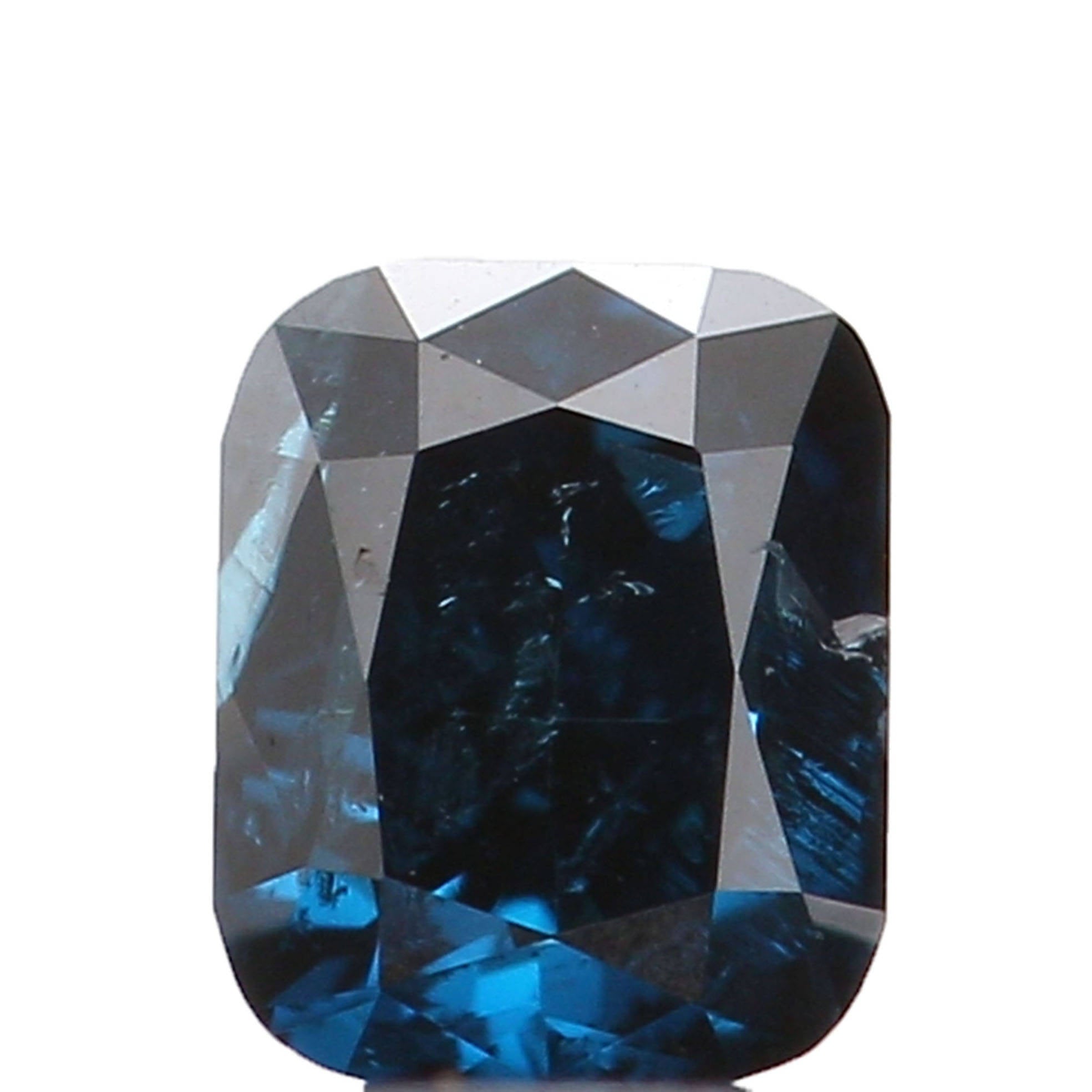 Natural Loose Diamond Cushion Blue Color SI2 Clarity 3.10 MM 0.15 Ct KR877