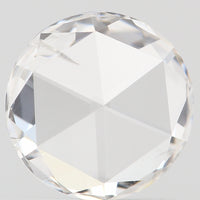 Natural Loose Diamond Round Rose Cut G Color SI1 Clarity 6.00 MM 0.55 Ct KDL6242