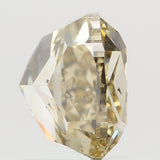 Natural Loose Diamond Cushion Brownish Yellow Color SI2 Clarity 4.90 MM 0.71 Ct KDL5778