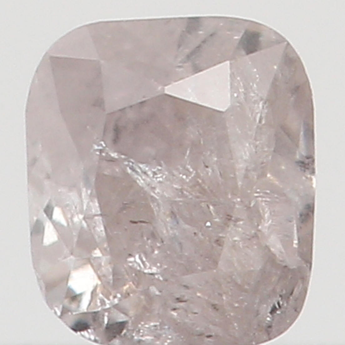 Natural Loose Diamond Cushion Brown Grey Color I3 Clarity 2.80 MM 0.12 Ct KR933