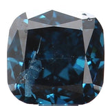 Natural Loose Diamond Cushion Blue Color I1 Clarity 3.00 MM 0.15 Ct KR985