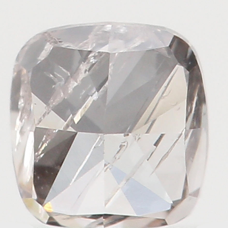 Natural Loose Diamond Cushion Brown Color I1 Clarity 3.00 MM 0.17 Ct KR987