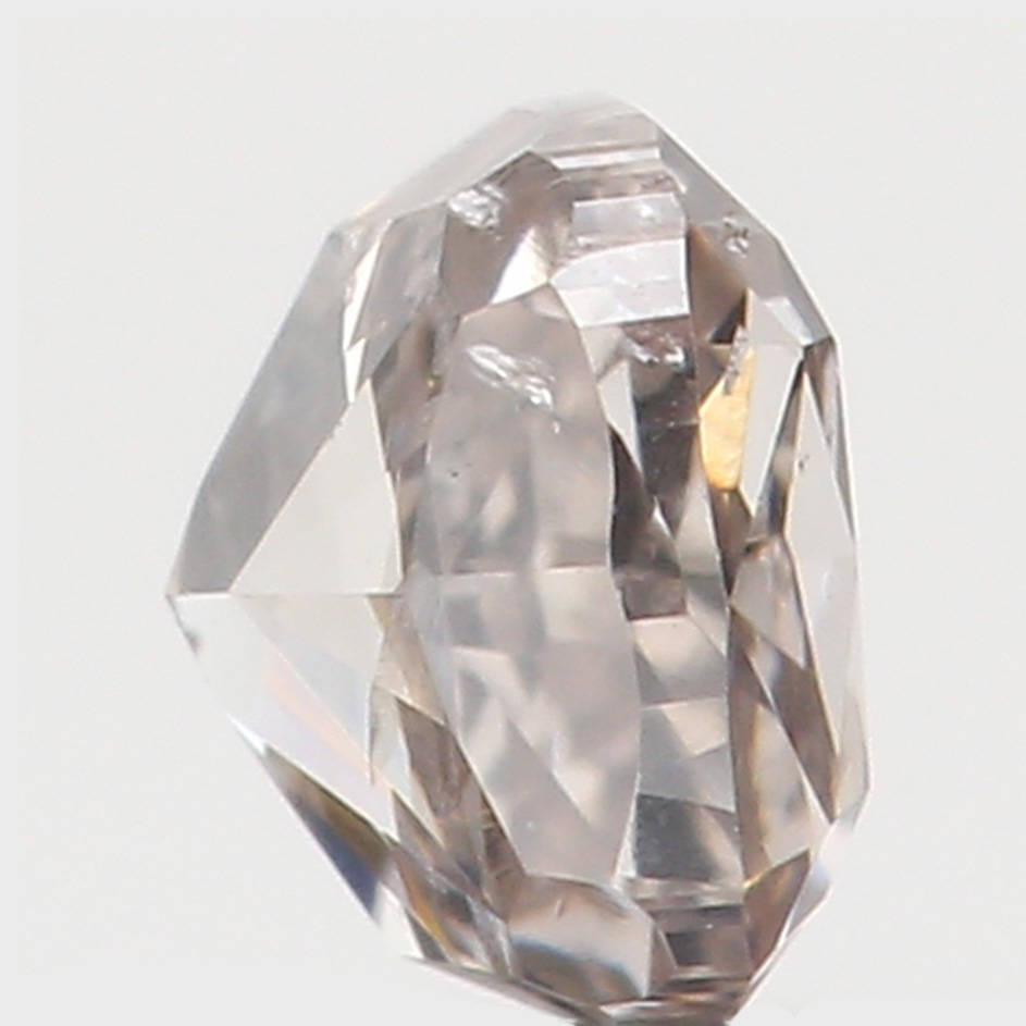 Natural Loose Diamond Cushion Brown Color I1 Clarity 3.00 MM 0.17 Ct KR987